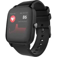 Forever IGO PRO JW-200 Montre Smartwatch Enfants Pas, heure, date, gestion de la musique, alarme Noir