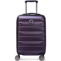 Delsey PARIS trolley Air Armour 4DR Expandable Cabin Trolley 55 Dark Purple pourpre