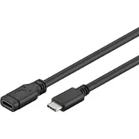 PremiumCord Câble d'extension USB-C (USB 3.1 génération 1), C/M - C/F, 2m