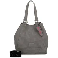 Fritzi aus Preußen sac shopper sac à épaule Joy01 Rub Shopper Rock gris