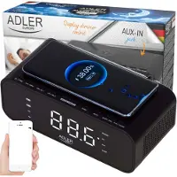 Adler Réveil Avec Chargeur Sans Fil Ad 1192