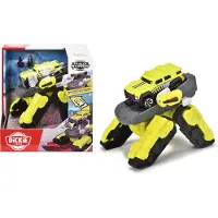 Dickie Toys - Véhicule-transformateur Spider Tank (12 cm) - Véhicule-robot innovant (tank & robot en un) avec voiture-jouet supplémentaire, pour les enfants à partir de 3 ans