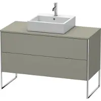 Duravit XSquare Meuble sous-vasque sur console au sol, 2 tiroirs, 1200x778x548mm, XS492209292