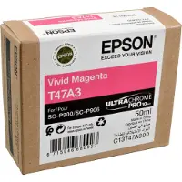 Epson T47A3 - Magenta vif - Cartouche d'encre