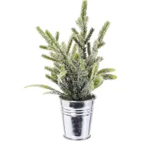 H&S Arbre de Noël Artificiel Branches de Sapin Epicéa Avec Neige Décoration de Noël Pour Tronc d'Arbre de Noël Plantes en Pot de Fleur