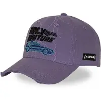 Capslab Back To The Future Logo Cap Violet