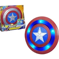 Marvel Bouclier de Captain America, Avengers, Marvel, pour enfant, à partir de 5 ans, jusqu'à 99 ans, super-héros, en acrylonitrile butadiène styrène (ABS), métal, polypropylène (PP), fabriqué au Vietnam