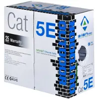 A-Lan KIU5OUTS305 305m Cat5e U/UTP (UTP) noir - câble réseau (305m, Cat5e, U/UTP (UTP), noir)