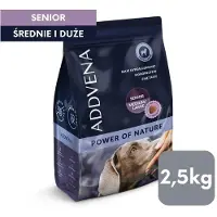 Addvena Power of Nature Senior Medium&amp;large 2,5 kg Agneau pour les chiens âgés de moyenne et grande race