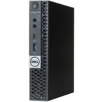 Dell Optiplex 7070 Micro Msff I5-9500t/16gb/256gb Ssd Desktop Pc Refurbished Noir One Size / EU Plug 220V