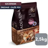 Addvena Boosted by Superfoods Junior medium&large 2,5kg