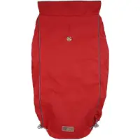 Canada Pooch GO FRESH PET - Veste de pluie réversible Scarlet Red Xs 29Cm - (632.7012) (XS, Manteau pour chien)