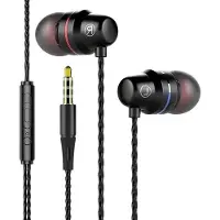 OEM Écouteurs intra-auriculaires avec télécommande et microphone, couleur noire