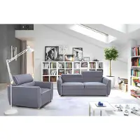 AEA Sofa 3 Sitzer Couch Design Polster Modern Textil Stoff Bettfunktion Dreisitzer