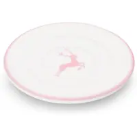 Sonstige Verlage Gmundner Keramik Rosa Hirsch Soucoupe pour espresso (Ø 11cm)