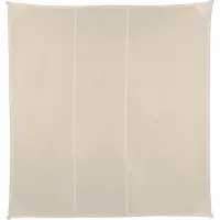 Relaxdays Voile d?ombrage carré