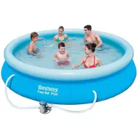 Bestway Fast Set 3,66 x 0,76 m 57274 + Filtration à cartouche