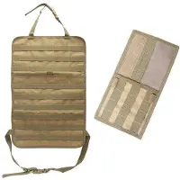 OEM Pare-soleil tactique MOLLE pour voiture avec kit de rangement, noir