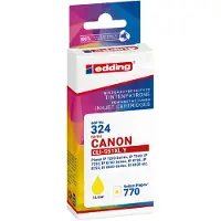 Edding EDD-324 jaune Cartouche d'impression compatible avec Canon CLI-551 XL