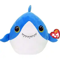 TY Squish A Boo Knuffekussen Haai Finsley 20 Cm