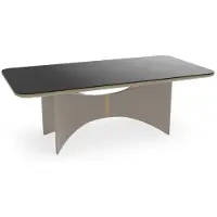 AEA Luxe Table Grise Tables Design Salle à manger Nouveau