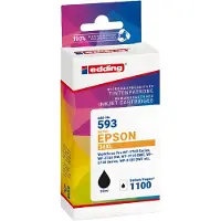 Edding EDD-593 Cartouche d'impression noire compatible avec EPSON 34XL / T3471XL