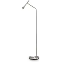 Ideal Lux Lampadaire Moderne Diesis Métal Chrome Led 4,5W 3000K Lumière Chaude