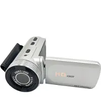INF Appareil photo numérique HD avec objectif grand angle Blanc