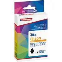 Edding EDD-483 Cartouche d'impression noire compatible avec EPSON 29XL / T2991XL