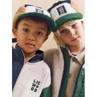 Liewood Chapeau 'Rory Pile' bleu marine / miel / sapin / blanc
