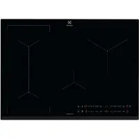 Electrolux Table de cuisson induction 71cm 4 feux 7350w noir - - EIV734 -