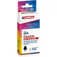 Edding EDD-456 noir Cartouche d'impression compatible avec Canon PGI-570 XL
