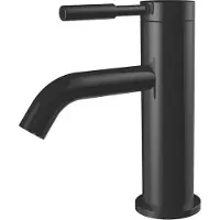 BEITZ & Walz Aqvadesign Robinetterie de lavabo / ronde / neuve / noire
