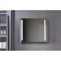 Quality Heating Boîte à miroir - Blanc - 80 Watt, 80cm x 70cm