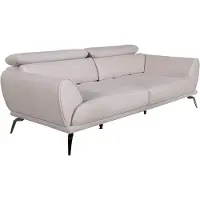 AEA Salon blanc 3 places Designer Canapé de luxe Sièges modernes Nouveau