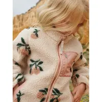Liewood Veste polaire - Nolan - Peach/Sea Shell - - 8 ans (128) - Veste polaire