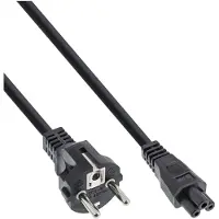 InLine 4043718088379 Noir 5 m Prise d'alimentation type F Coupleur C5
