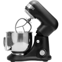Champion Robot pâtissier 5 L 1 000 W, noir mat, 12 vitesses