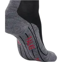 Falke Chaussettes de sport gris chiné / rouge / noir