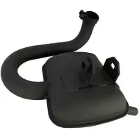 Tecnigas Vespa 200 Iris Original Homologated Full Line System Noir