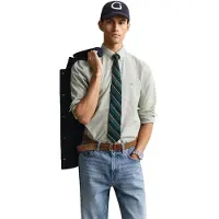 Gant Reg Banker Long Sleeve Shirt Vert 3XL Homme