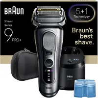 Braun 9 Pro+ 9667cc Shaver Argenté