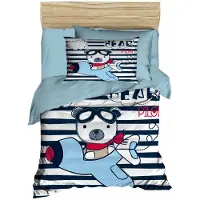 L'essentiel Maison , PH14, Baby-Bettbezug-Set, Navy blau, 100 x 150 cm