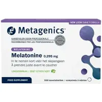Metagenics Melatonine 0,295 mg | 168 comprimés à mâcher