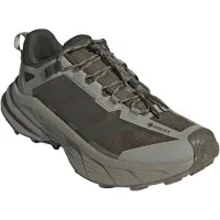Adidas Chaussure basse 'Freehiker SL GORE-TEX Hiking' brun foncé / kaki / vert foncé