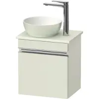 Duravit Sivida Meuble sous-lavabo sur console, charnières à droite, poignée profilée chromée, 400x325x440mm, SV4656R10HH0000