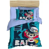 L'essentiel Maison , PH147, Baby-Bettbezug-Set, Blau, 100 x 150 cm