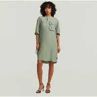 G-Star Robe Fluid - Vert - Femmes