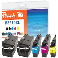 Peach Combi Pack Plus, compatible avec Brother LC-3219XL