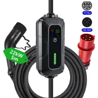 Immax Borne de recharge pour VE/PHEV AC Type 2, 22 kW
